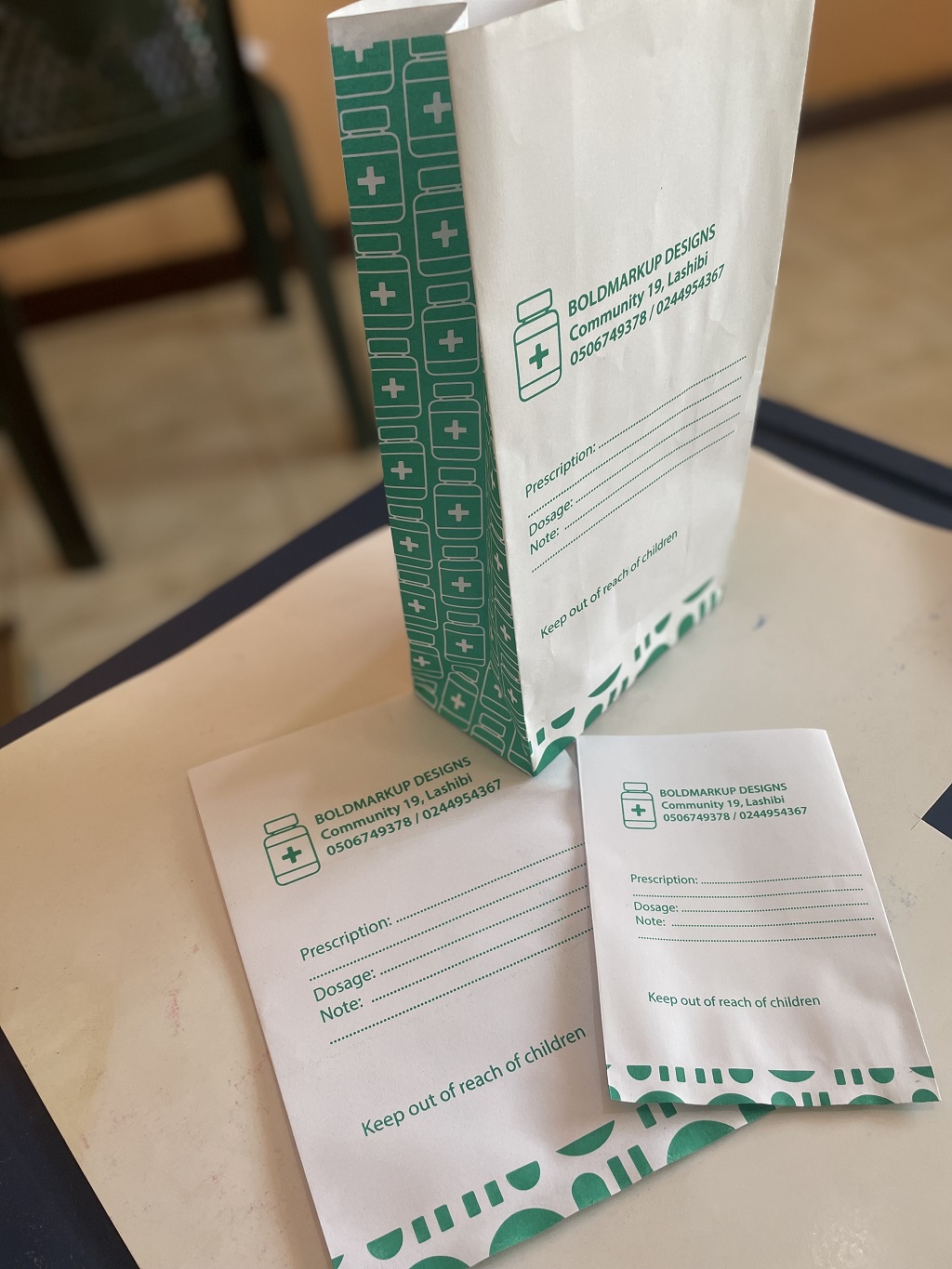 Pharmacy Paper bag